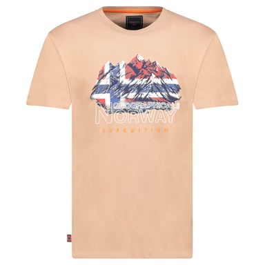 Geographical Norway Tee SS Jummit Shirt Beige