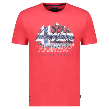 Geographical Norway Tee SS Jummit Shirt Red
