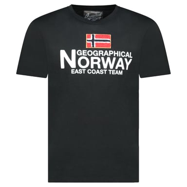 Geographical Norway Tee SS Jacky Shirt Black