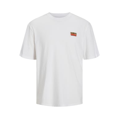 Jack & Jones Tee SS Canon Wide Fit Tee White