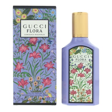 Gucci Flora Gorgeous Magnolia Eau de Parfum 50ml Spray for Her