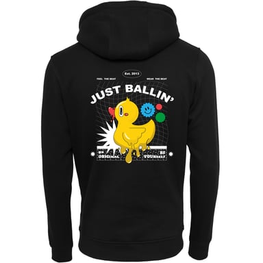 Ballin Est. 2013 Hoodies Backprint Duck Hoodie Black