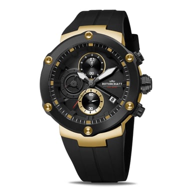 Rotorcraft Horloge Rock Chrono Black