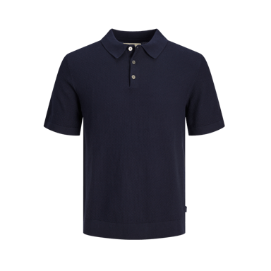 Jack & Jones Polo SS Sandri Knit Polo Blue
