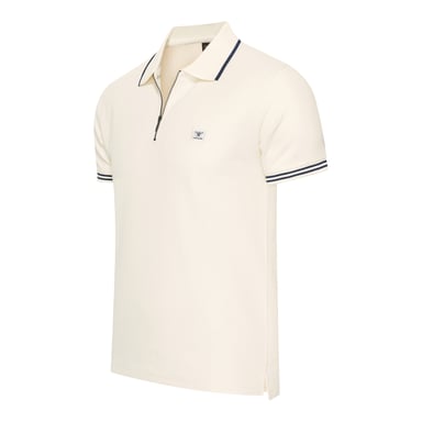 Cappuccino Italia Polo SS Polo Zip Polo Torino White