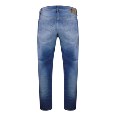 Diesel Mens D-Mihtry Straight Jeans (Washed Blue)