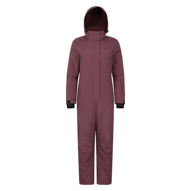 Mountain Warehouse Womens/Ladies Cloud Abstract Ski Suit (Dark Purple)