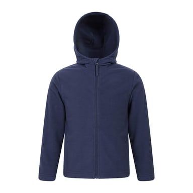Mountain Warehouse Kinder/Kids Camber Full Zip Hoodie (Donkerblauw)