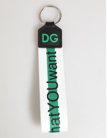 Logo Fabric Keychain
