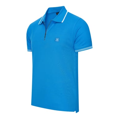Cappuccino Italia Polo SS Polo Zip Polo Torino Blue
