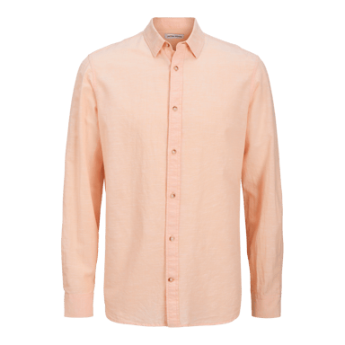 Jack & Jones Overhemden Linnen Shirt  Pink