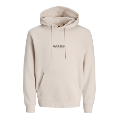 Jack & Jones Hoodies Vesterbro Sweat Hood Beige