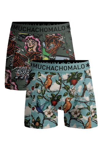 Muchachomalo Heren Boxershorts - 2-Pack - Mannen Onderbroeken