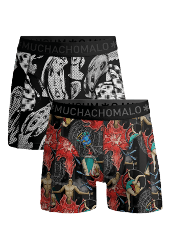 Muchachomalo Heren Boxershorts - 2-Pack - Mannen Onderbroeken