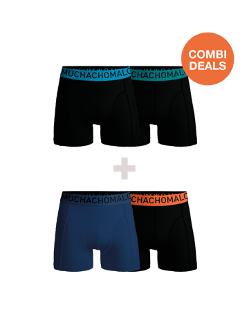 Muchachomalo Heren Boxershorts - 2+2 Pack - Mannen Onderbroeken