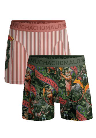 Muchachomalo Heren Boxershorts - 2-Pack - Mannen Onderbroeken