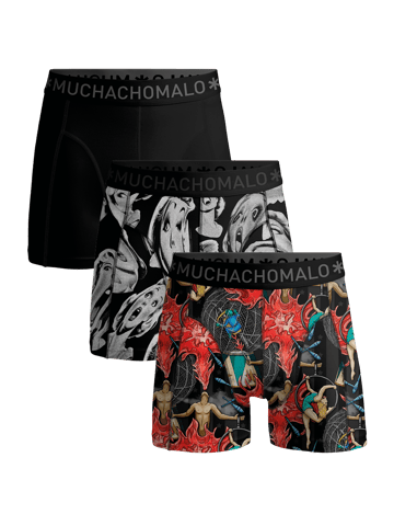 Muchachomalo Heren Boxershorts - 3-Pack - Mannen Onderbroeken