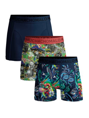 Muchachomalo Heren Boxershorts - 3-Pack - Mannen Onderbroeken