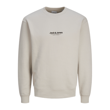 Jack & Jones Sweaters Vesterbro Sweat Crew Neck Beige