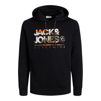 Jack & Jones Hoodies Luke Sweat Hood Black