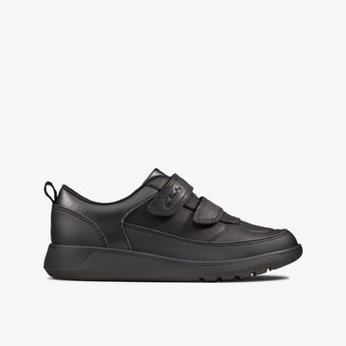 Scape Flare K Zwarte Leren Schoenen