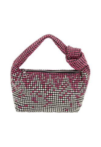 Mymo handtas handtas vrouwen Roze zilver