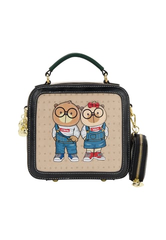 Mymo handtas handtas meisjes beige, zwart