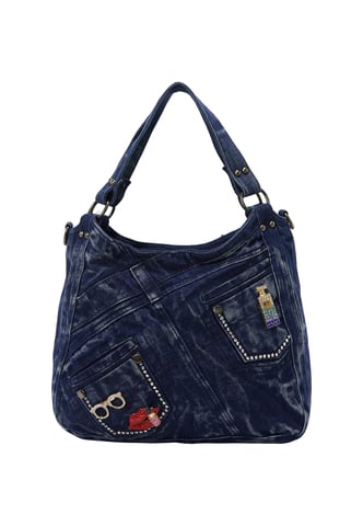 Mymo schoudertas schoudertas vrouwen denim