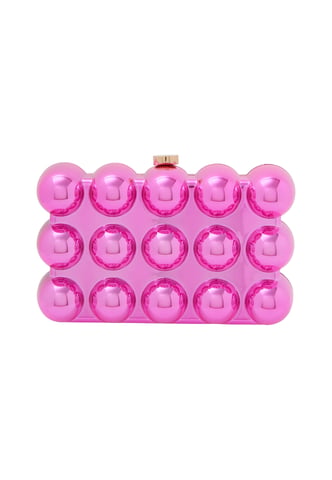 Mymo clutch clutch pink