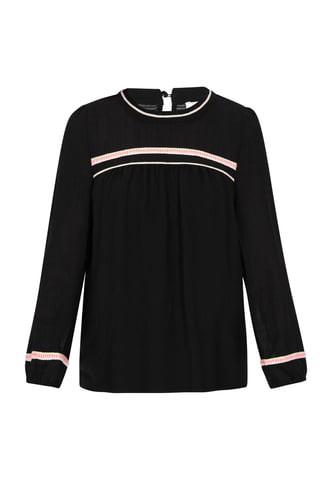 IZIA blouse-overhemd vrouwen zwart