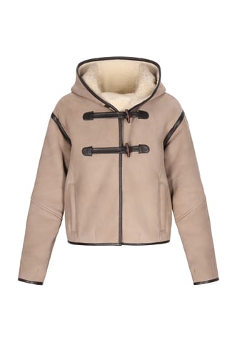 Dreimaster Jas vrouwen lichtbeige bruin
