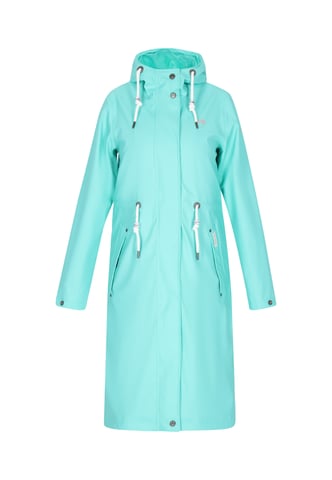 Schmuddelwedda jas vrouwen turquoise