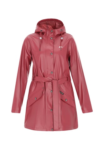Schmuddelwedda jas vrouwen bordeaux