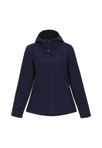 Schmuddelwedda softshelljack vrouwen marine