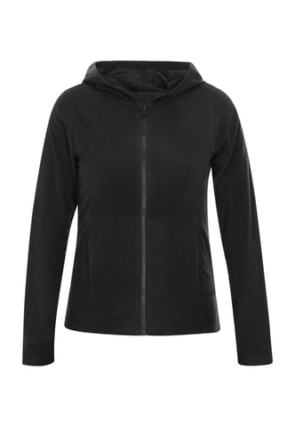 Mymo fleece jacket women black