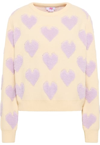 Mymo Knitted pullover women off-white