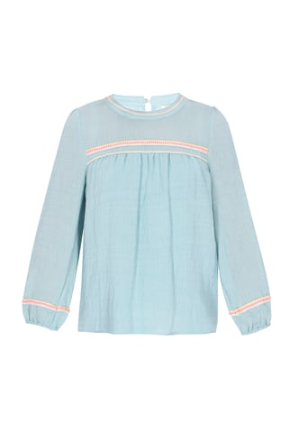 IZIA blouse-overhemd vrouwen aqua