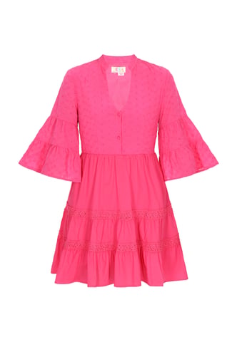 IZIA jurk vrouwen fuchsia