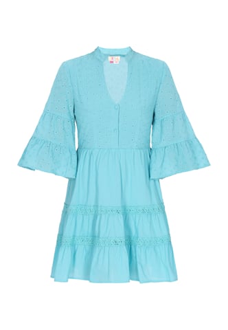 IZIA jurk vrouwen aqua