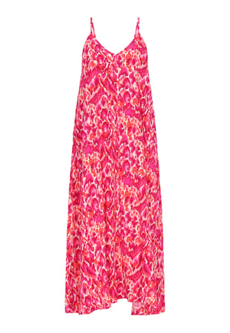 Mymo jurk vrouwen roze veelkleurig
