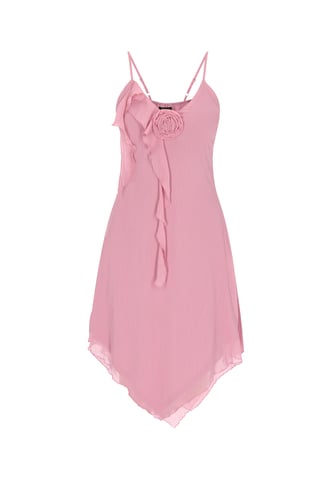 Mymo jurk vrouwen roos