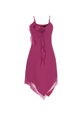 Mymo jurk vrouwen paars