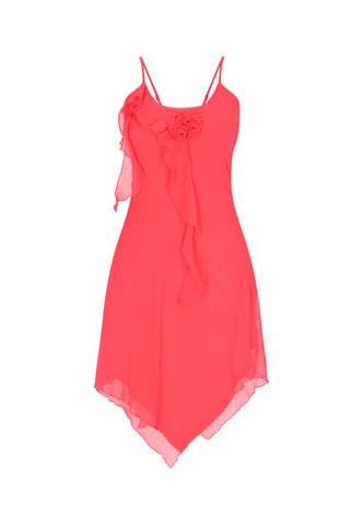 Mymo jurk vrouwen rood