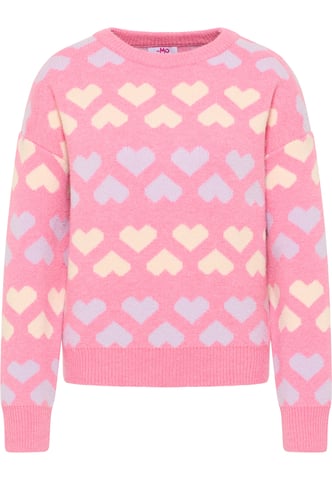 Mymo Knitted pullover women pink