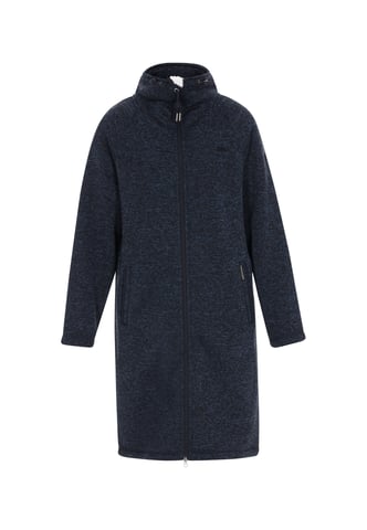 Schmuddelwedda Jas vrouwen marineblauw gemêleerd
