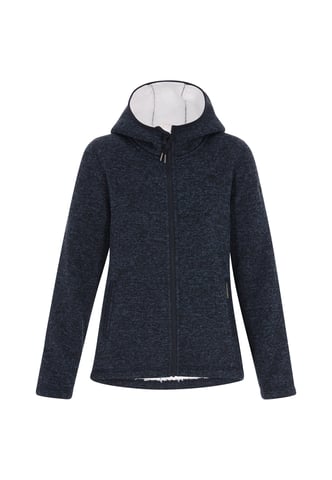 Schmuddelwedda Jas vrouwen marineblauw gemêleerd