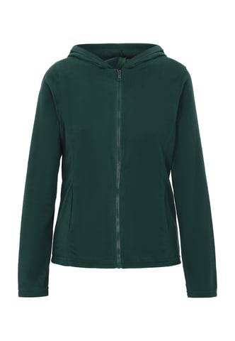 Mymo fleece jacket women dark green