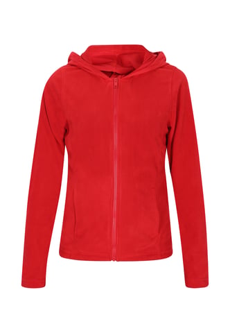 Mymo fleece jacket women red