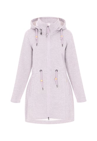 Schmuddelwedda Jas vrouwen licht lavendel melange