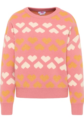 Mymo Knitted pullover women peach